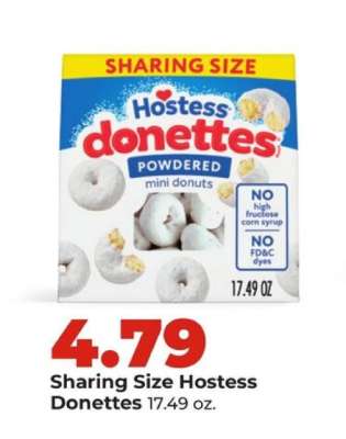 Sharing Size Hostess Donettes