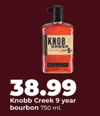 Knobb Creek 9 year bourbon