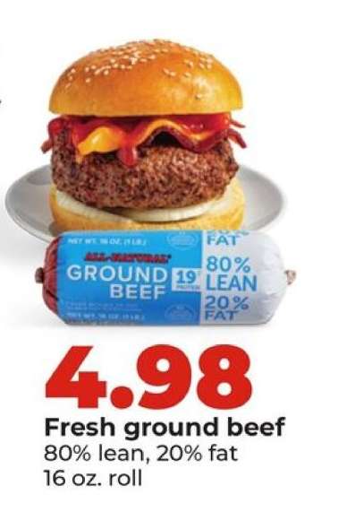 Fresh ground beef