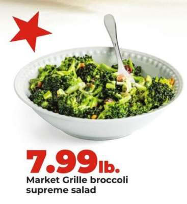 Market Grille broccoli supreme salad