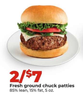 Fresh Ground Chuck Patties