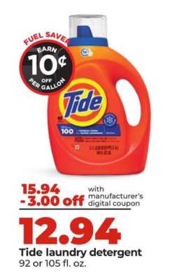 Tide Laundry Detergent