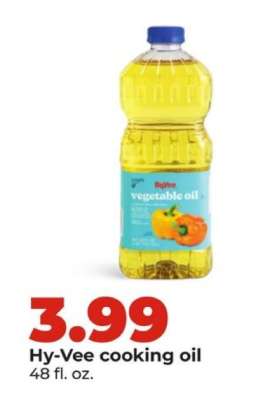 Hy-Vee cooking oil