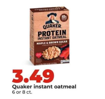 Quaker Instant Oatmeal