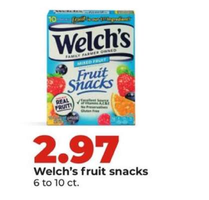Welch's Fruit Snacks