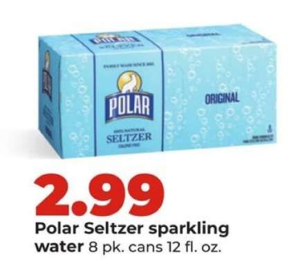 Polar Seltzer sparkling water