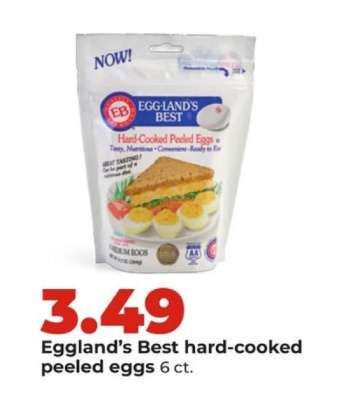 Eggland's Best Hard-Cooked Peeled Eggs