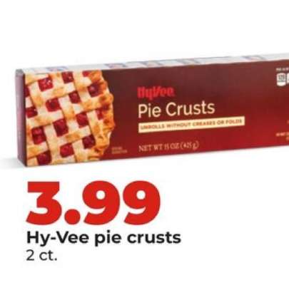 Hy-Vee pie crusts