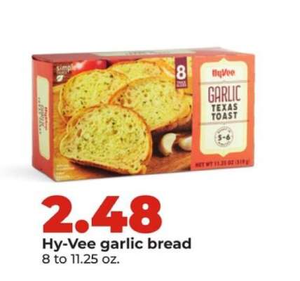 Hy-Vee garlic bread