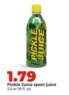 Pickle Juice sport juice