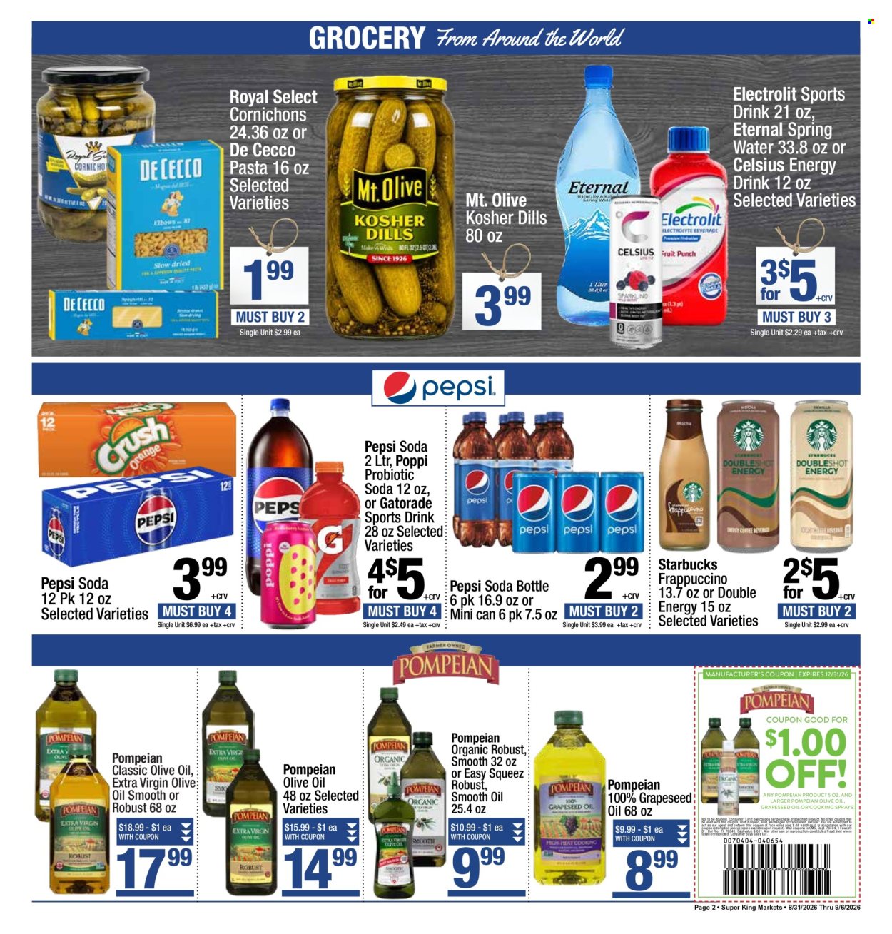 Super King Markets ad - 08/31/2026 - 09/06/2026. Page 2