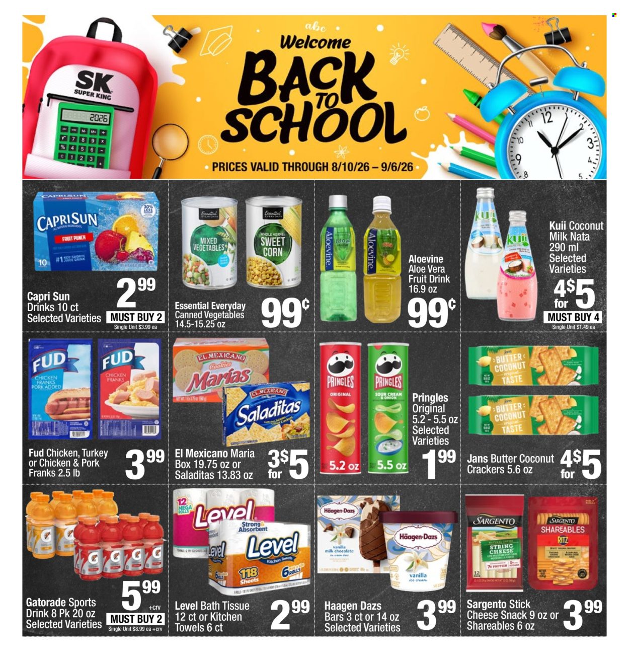 Super King Markets ad - 08/31/2026 - 09/06/2026. Page 4
