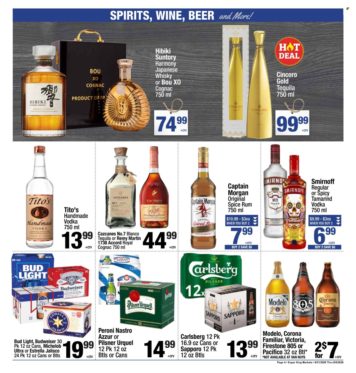 Super King Markets ad - 08/31/2026 - 09/06/2026. Page 5