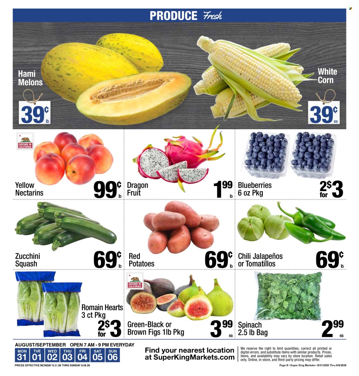 Super King Markets ad - 08/31/2026 - 09/06/2026. Page 9
