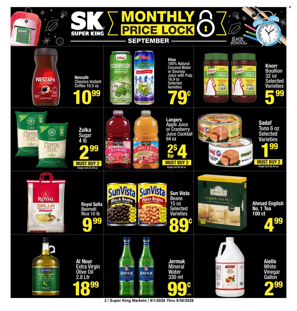 Super King Markets ad - 09/01/2026 - 09/30/2026. Page 2