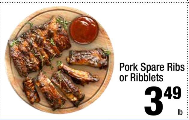 Pork Spare Ribs or Ribblets