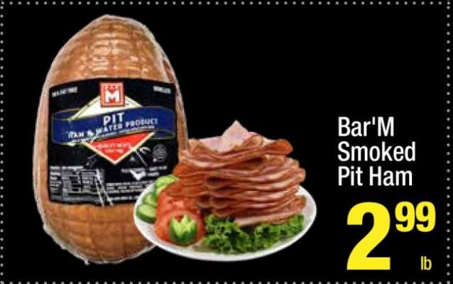 Bar'M Smoked Pit Ham