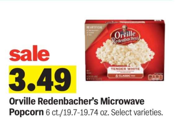 Orville Redenbacher's Microwave Popcorn