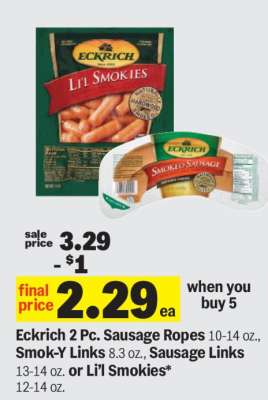 Eckrich Sausages