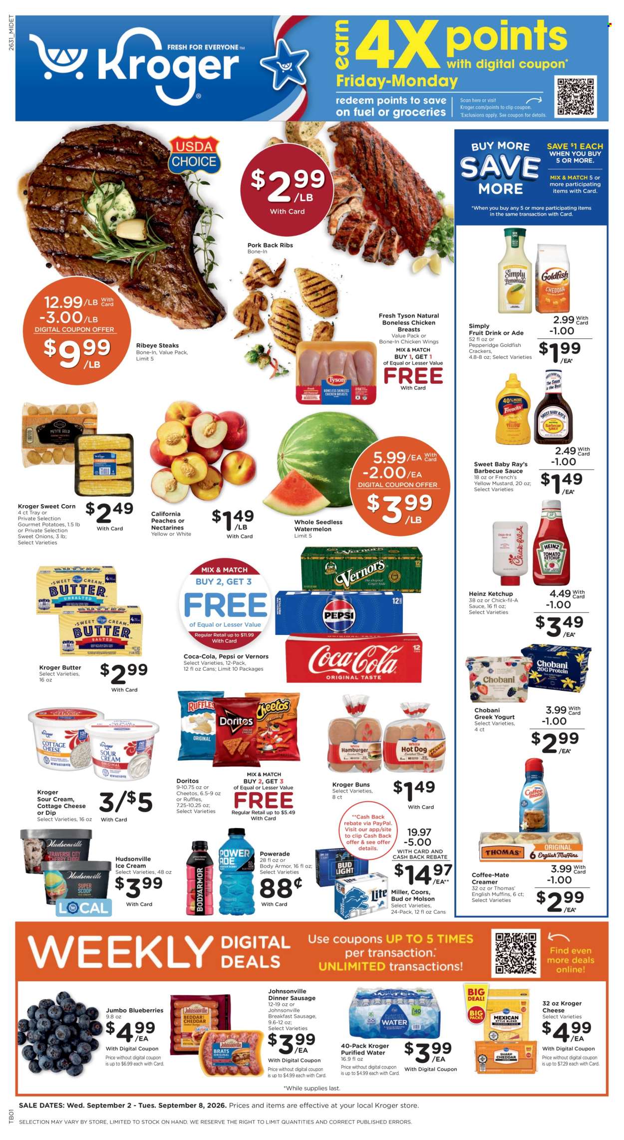 Kroger ad - 09/02/2026 - 09/08/2026. Page 1