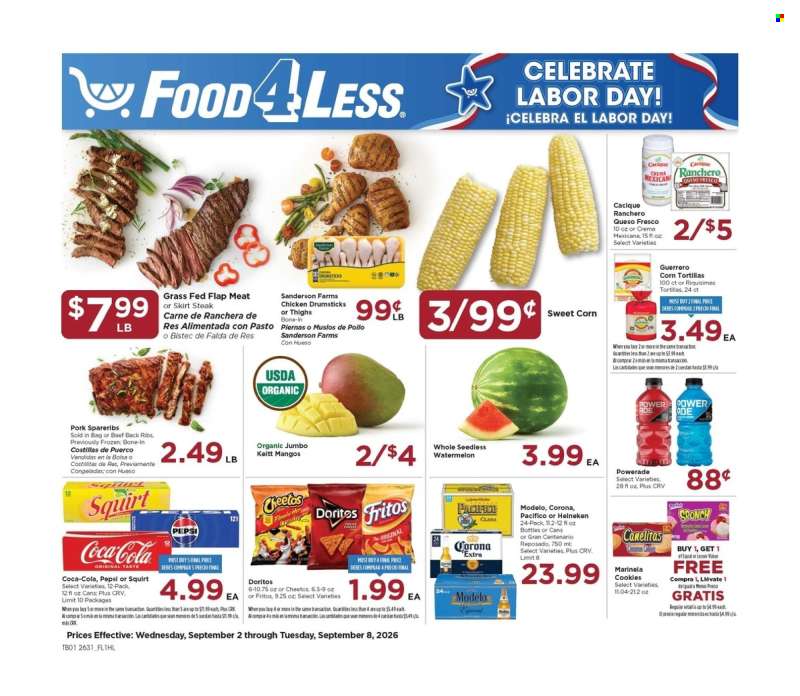 Food 4 Less Flyer - 09/02/2026 - 09/08/2026.