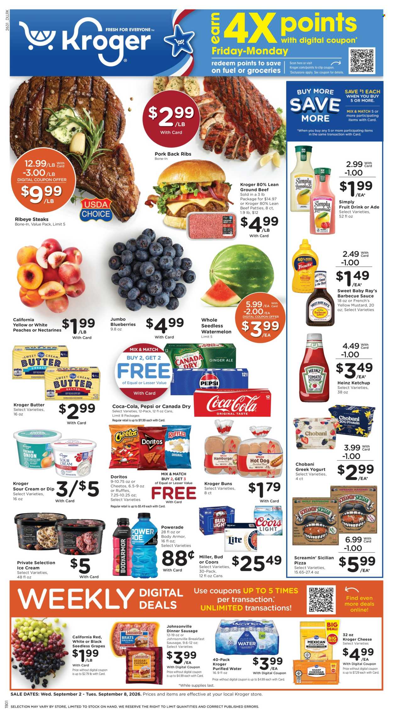 Kroger ad - 09/02/2026 - 09/08/2026. Page 1