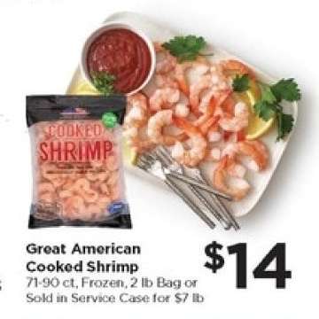 Great American Cooked Shrimp