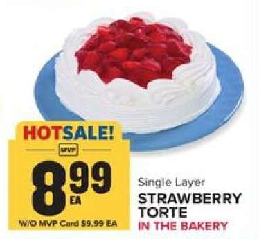 Strawberry Torte