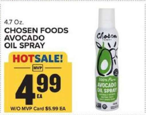 CHOSEN FOODS AVOCADO OIL SPRAY