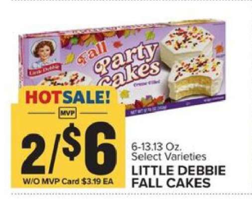 Little Debbie Fall Cakes*