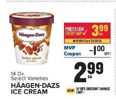 Häagen Dazs Ice Cream