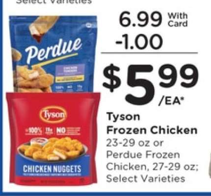 Tyson Frozen Chicken