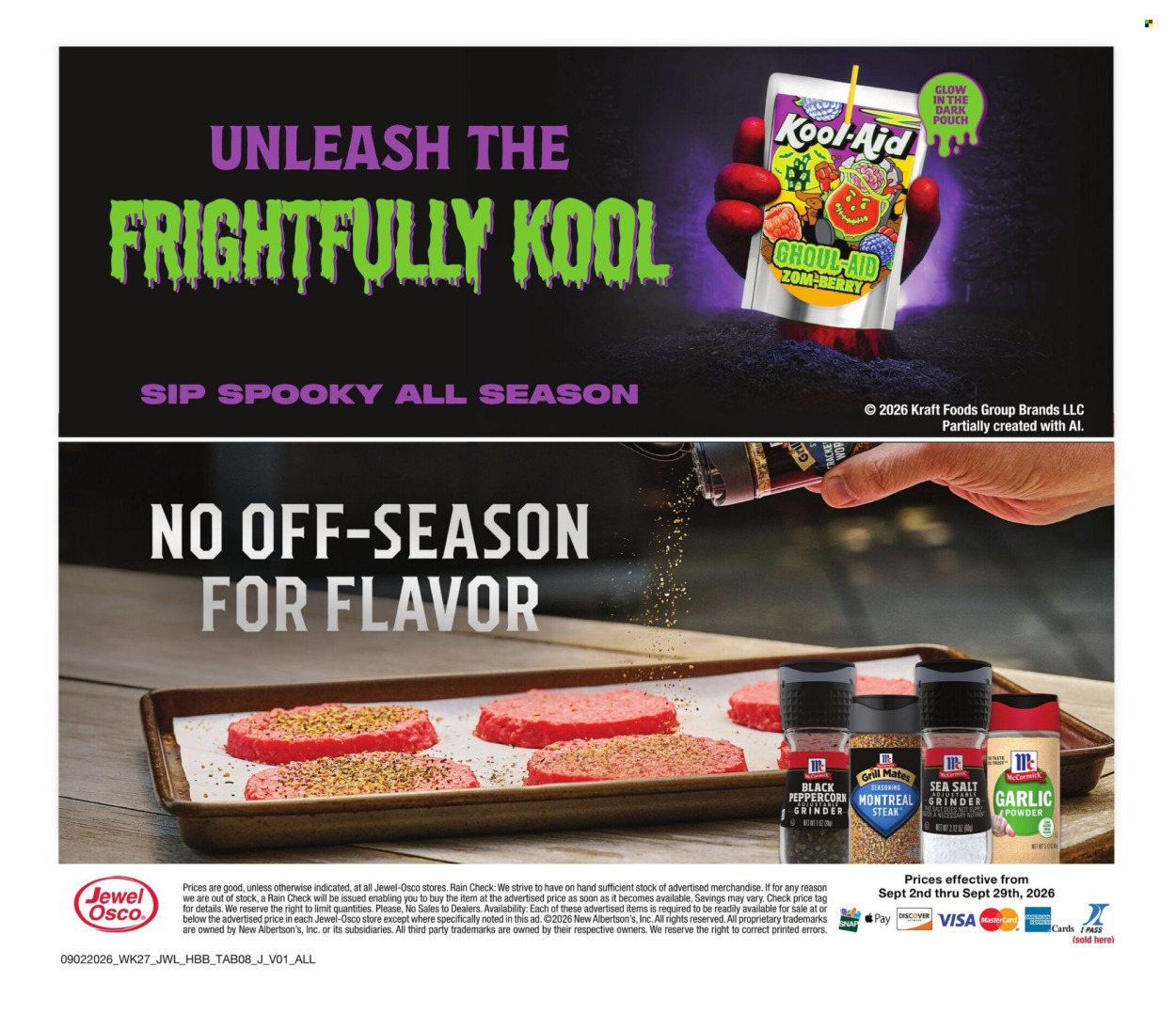 Jewel Osco ad - 09/02/2026 - 09/29/2026. Page 8