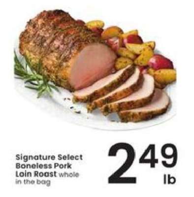 Signature Select Boneless Pork Loin Roast