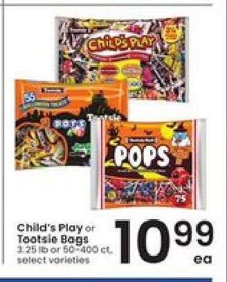 Child's Play or Tootsie Bags