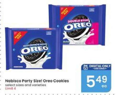 Nabisco Party Size! Oreo Cookies