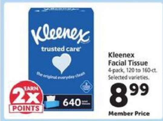 Kleenex Facial Tissue