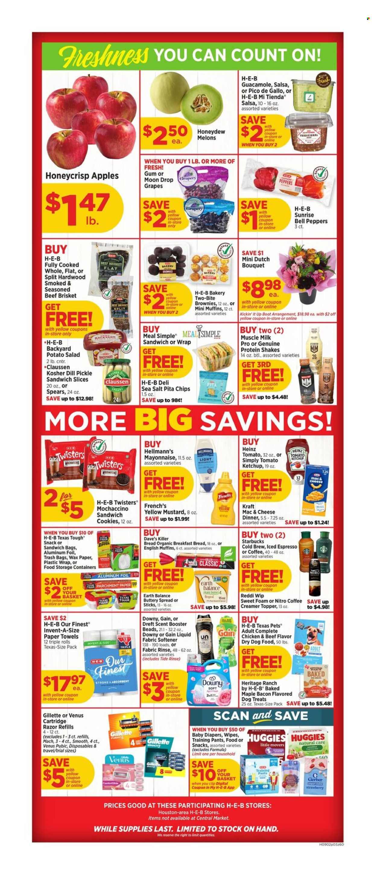 H-E-B ad - 09/02/2026 - 09/08/2026. Page 3