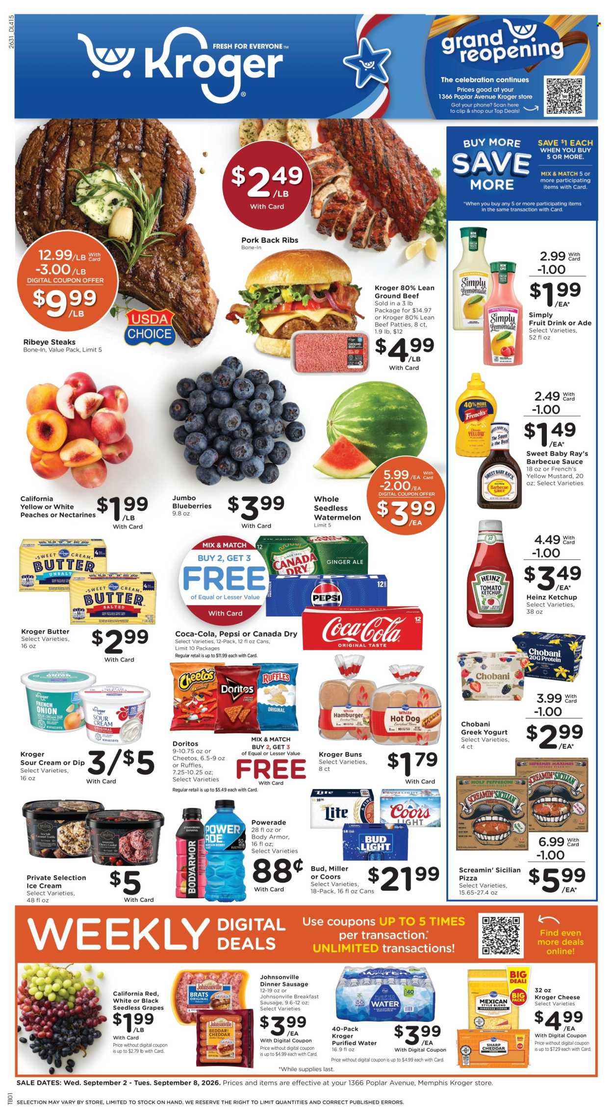 Kroger ad - 09/02/2026 - 09/08/2026. Page 1