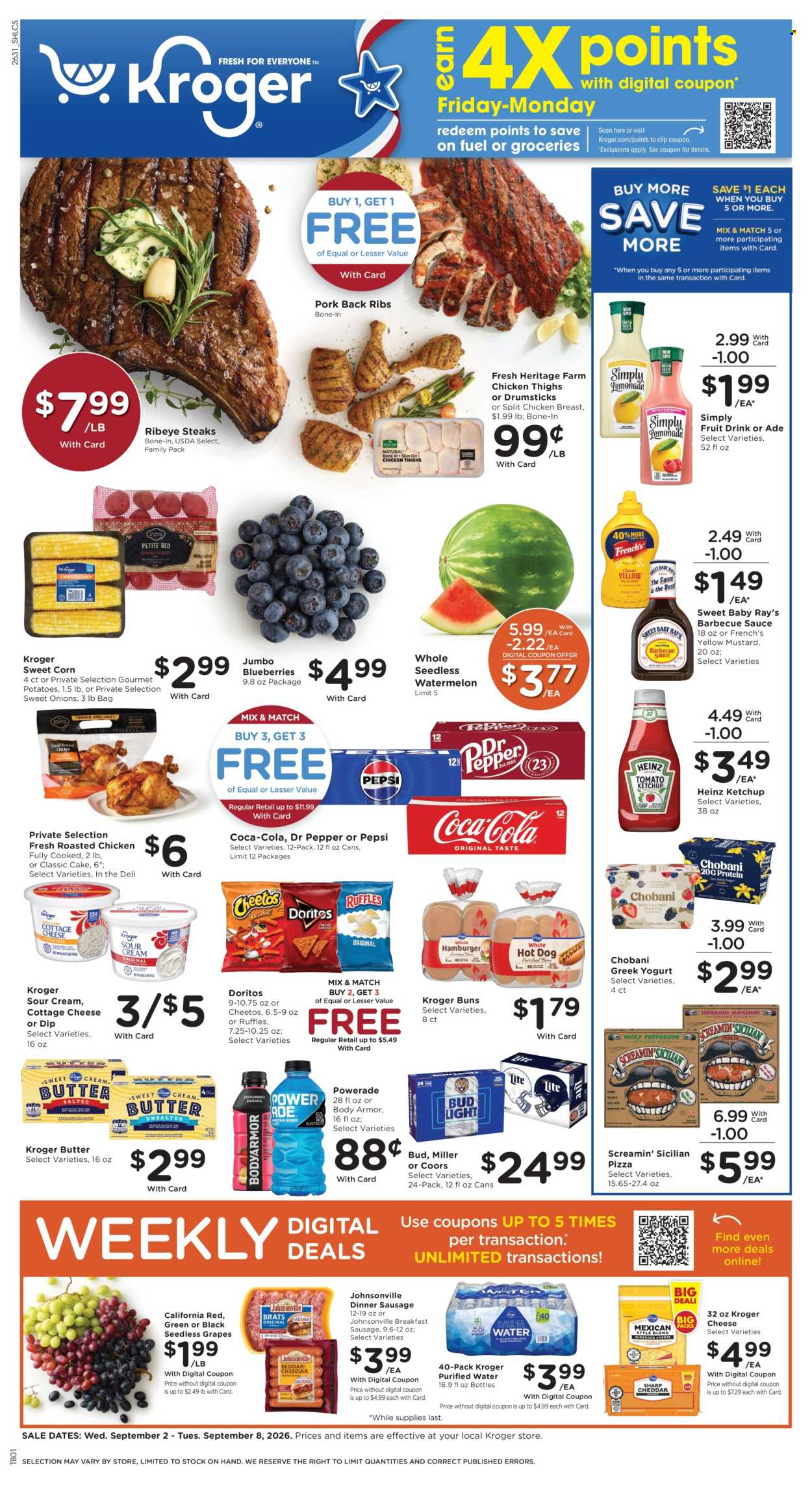 Kroger ad - 09/02/2026 - 09/08/2026. Page 1