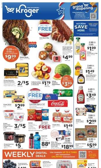 Kroger Flyer - 09/02/2026 - 09/08/2026.