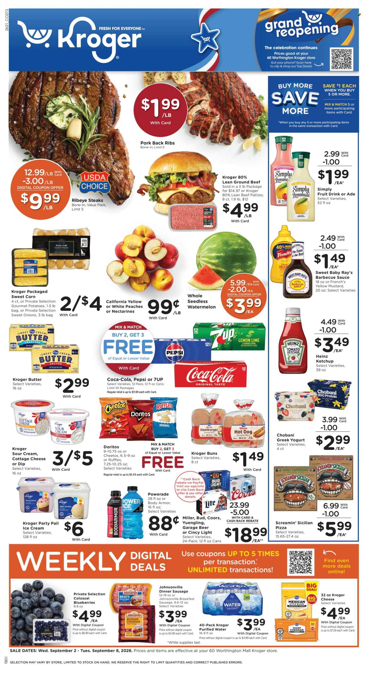 Kroger ad - 09/02/2026 - 09/08/2026. Page 1