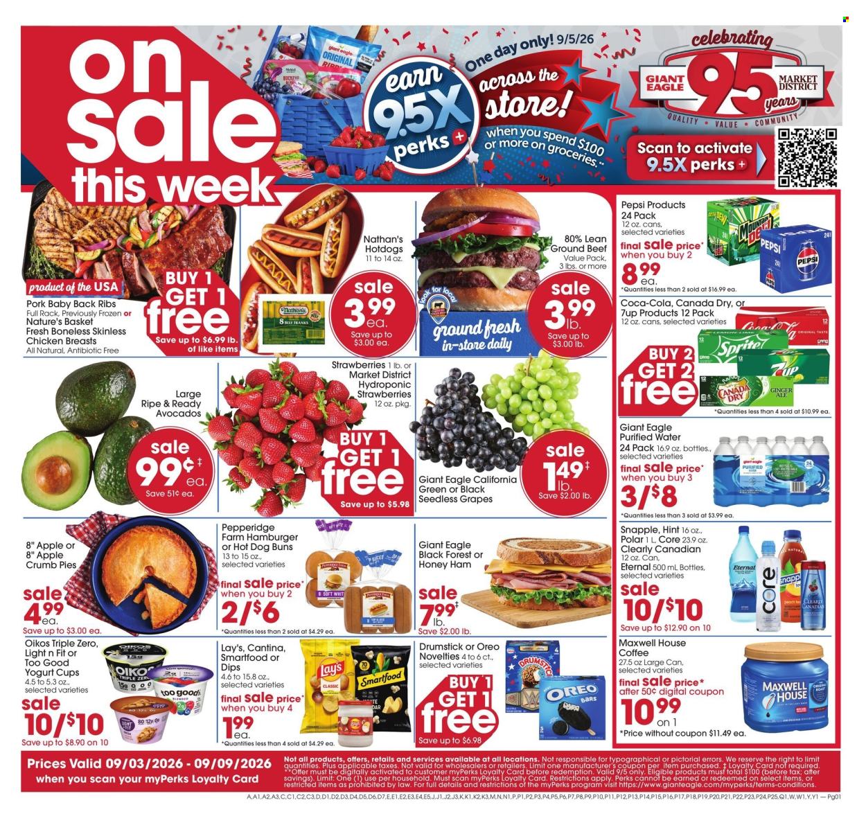 Giant Eagle ad - 09/03/2026 - 09/09/2026. Page 1