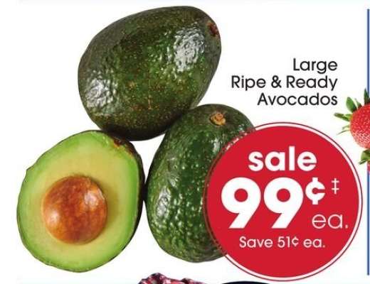 Large Ripe & Ready Avocados