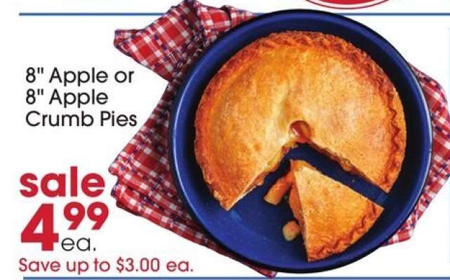 8" Apple or 8" Apple Crumb Pies