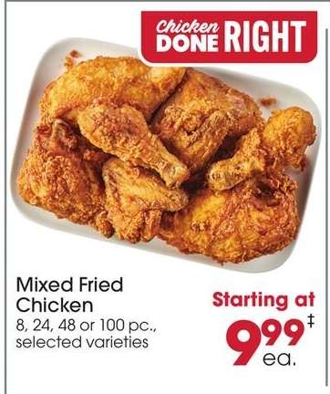 Mixed Fried Chicken