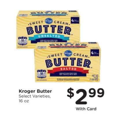 Kroger Butter
