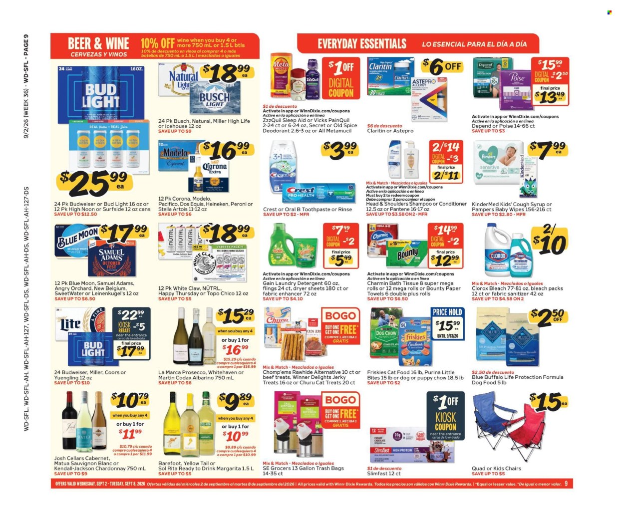Winn Dixie ad - 09/02/2026 - 09/08/2026. Page 9
