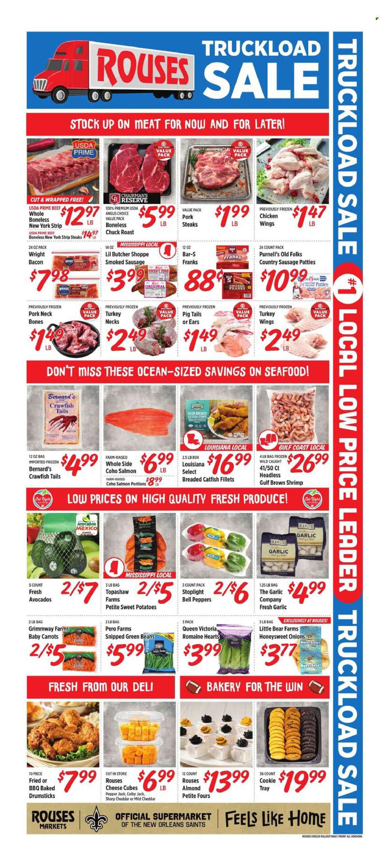 Rouses Markets ad - 09/02/2026 - 09/09/2026. Page 3