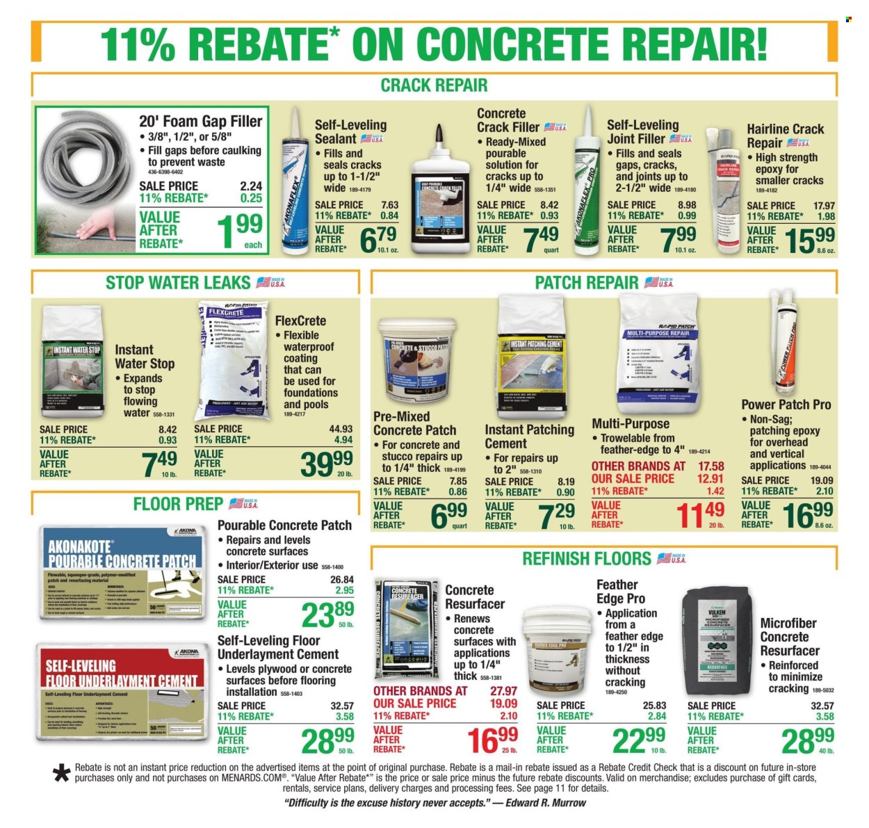 Menards ad - 09/03/2026 - 09/13/2026. Page 8